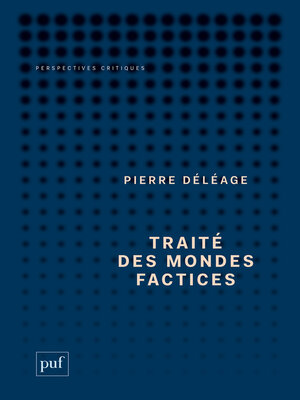 cover image of Traité des mondes factices